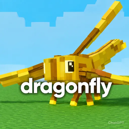 Golden Dragonfly - Grow a Garden 2 item